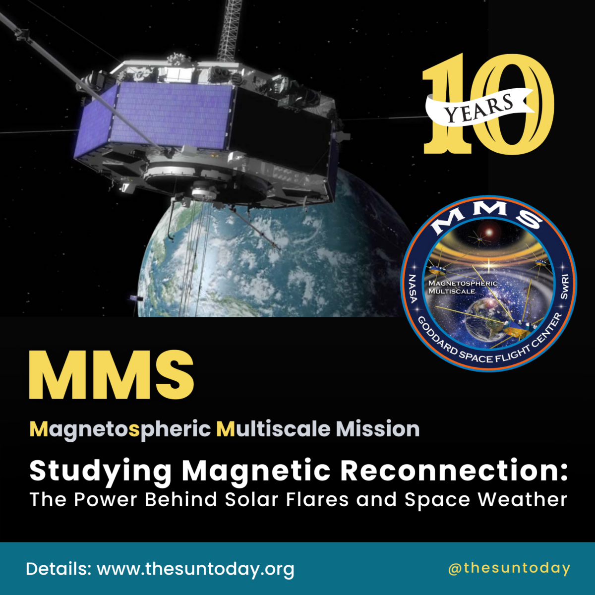 MMS Mission: 10 Years of Groundbreaking Discoveries 🚀